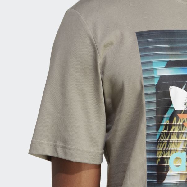 T-shirt Adidas Silver Pebble Graphics Off The Grid