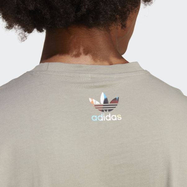 T-shirt Adidas Silver Pebble Graphics Off The Grid