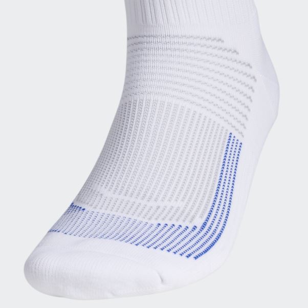 Adidas Superlite Ultraboost Quarter Chaussettes Blanches 2 Paires