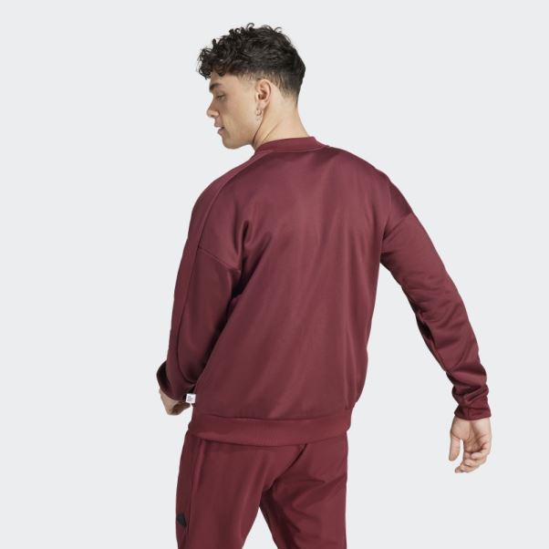 Veste De Survêtement Chauffante Adidas City Escape Aeroready Rouge