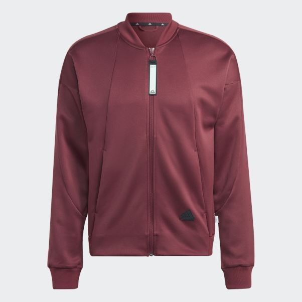 Veste De Survêtement Chauffante Adidas City Escape Aeroready Rouge