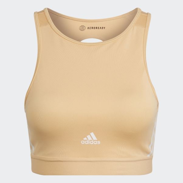 Brassière D'entraînement à Maintien Léger Adidas Amber Hyperglam Aeroready Training