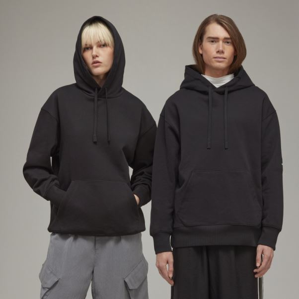 Y-3 Sweat à Capuche En éponge De Coton Bio Adidas
