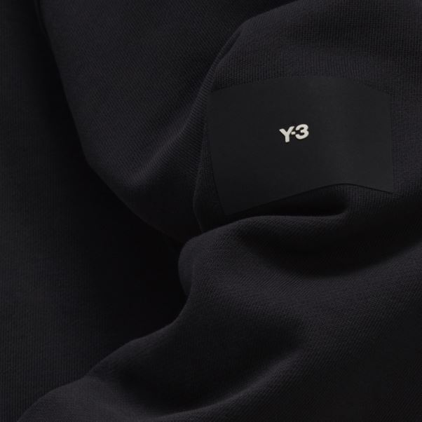 Y-3 Sweat à Capuche En éponge De Coton Bio Adidas