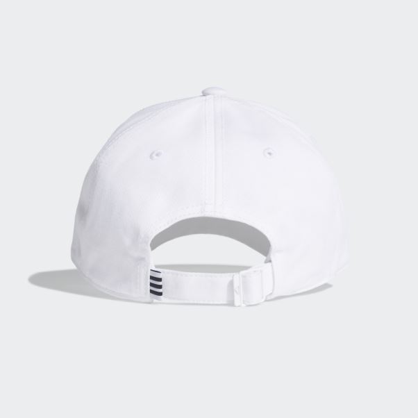 Casquette Adidas Baseball 3-stripes Sergé Blanc élégant