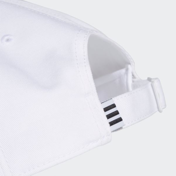 Casquette Adidas Baseball 3-stripes Sergé Blanc élégant
