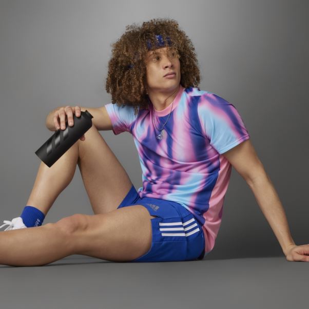 T-shirt Bleu Cassé La Norme Adidas