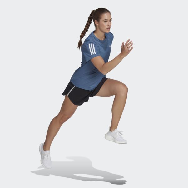 Adidas Steel Possède Le T-shirt Run
