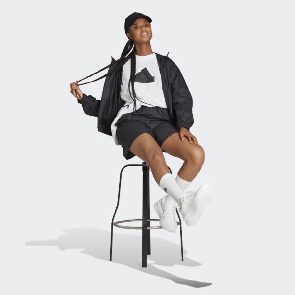 Short Tissé Adidas Future Icons Noir