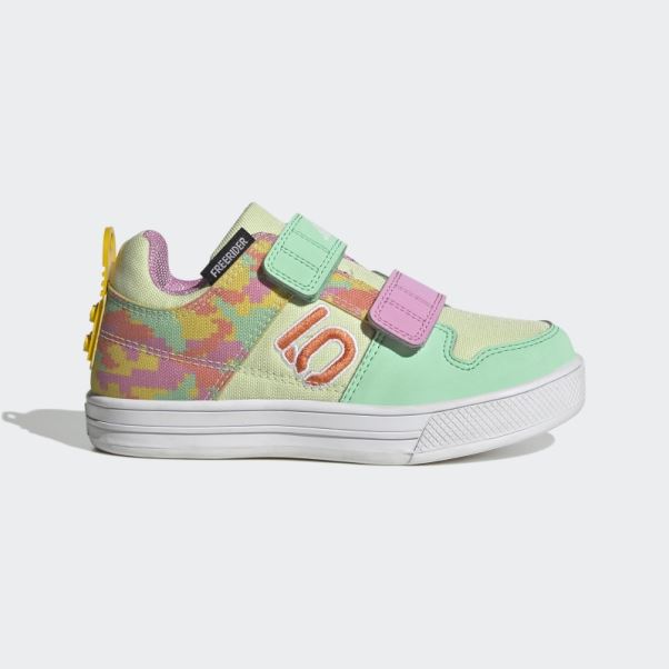 Vert Lueur Adidas Cinq Dix Freerider X Lego Chaussures De Vélo De Montagne