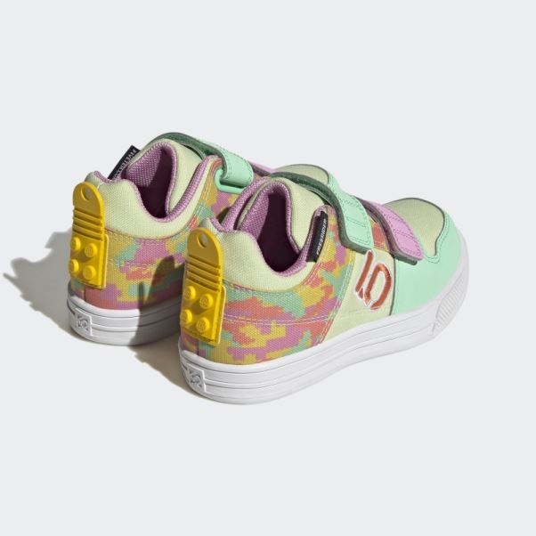 Vert Lueur Adidas Cinq Dix Freerider X Lego Chaussures De Vélo De Montagne