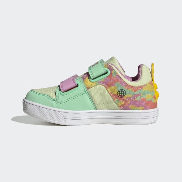 Vert Lueur Adidas Cinq Dix Freerider X Lego Chaussures De Vélo De Montagne