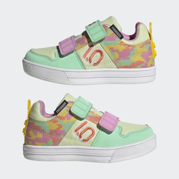 Vert Lueur Adidas Cinq Dix Freerider X Lego Chaussures De Vélo De Montagne