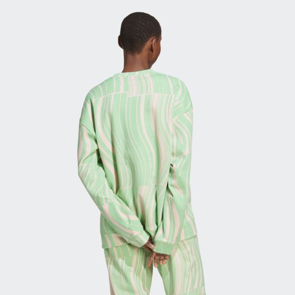 Sweat Graphique Adidas By Stella Mccartney Truecasuals Vert Chaud