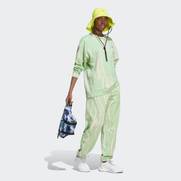 Sweat Graphique Adidas By Stella Mccartney Truecasuals Vert Chaud