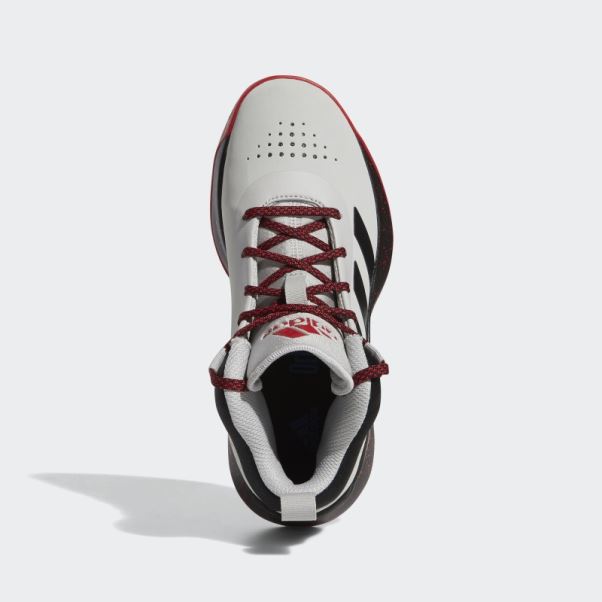 Adidas Cross Em Up 5 Chaussures Larges Grises