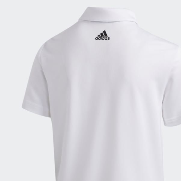 Polo 3 Bandes Adidas Blanc