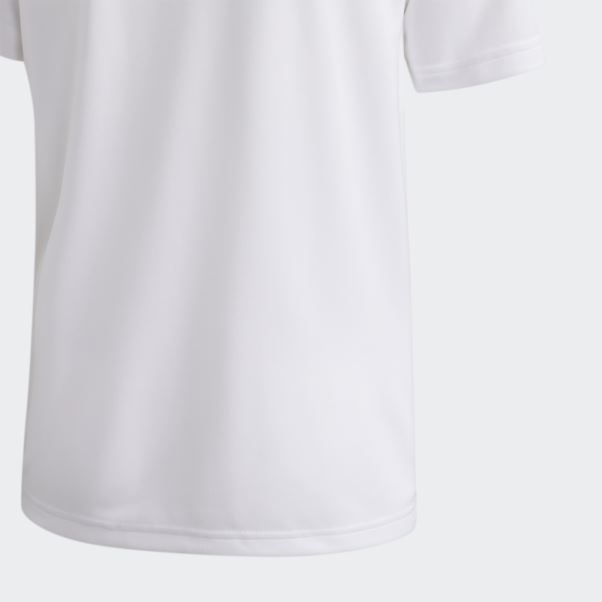 Polo 3 Bandes Adidas Blanc