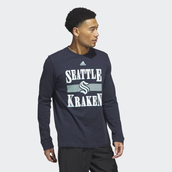 Adidas Kraken Playmaker T-shirt à Manches Longues Night Navy