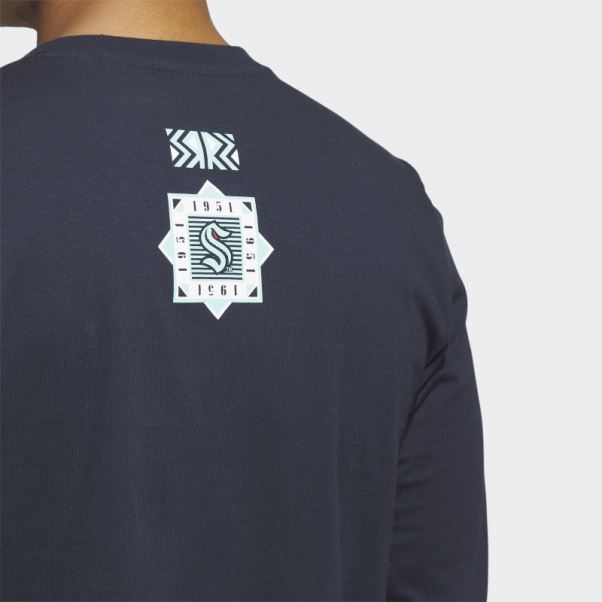 Adidas Kraken Playmaker T-shirt à Manches Longues Night Navy