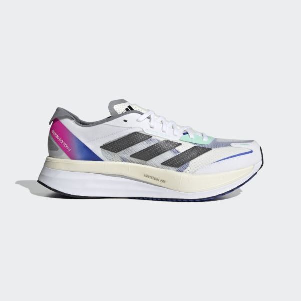 Chaussures Adizero Boston 11 Blanc Adidas