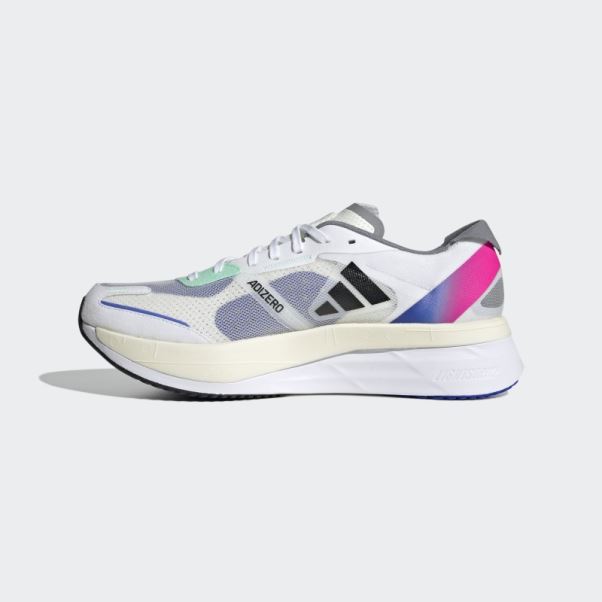 Chaussures Adizero Boston 11 Blanc Adidas