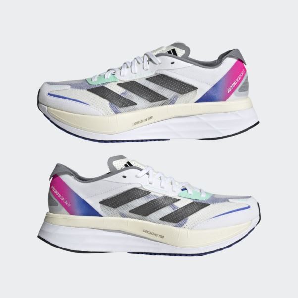 Chaussures Adizero Boston 11 Blanc Adidas
