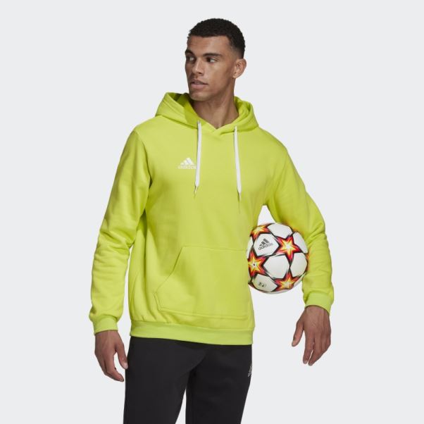 élégant Adidas Entrada 22 Sweat à Capuche Sol Jaune