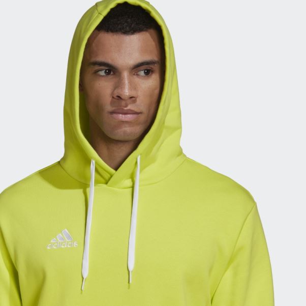 élégant Adidas Entrada 22 Sweat à Capuche Sol Jaune
