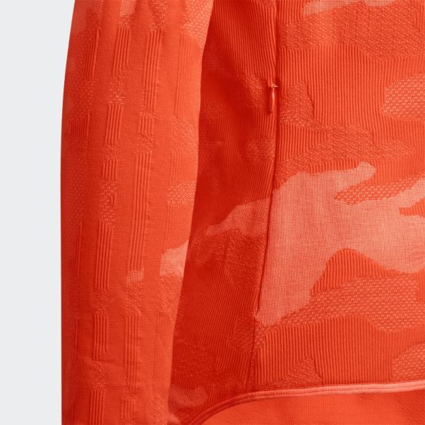 Sweat à Capuche Zippé En Maille Aop Camo Adidas