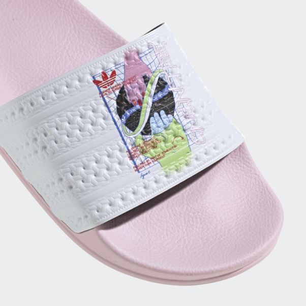 Adilette Slides Rose Adidas