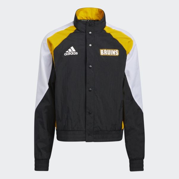 Veste Bruins Reverse Retro Noir Adidas