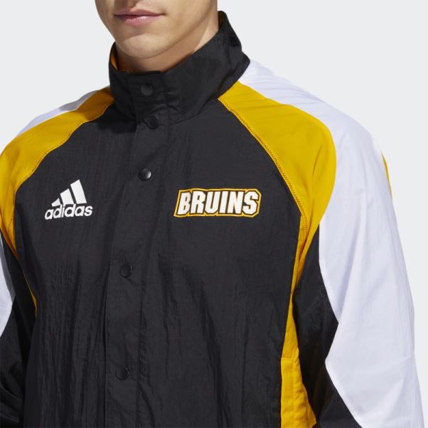 Veste Bruins Reverse Retro Noir Adidas