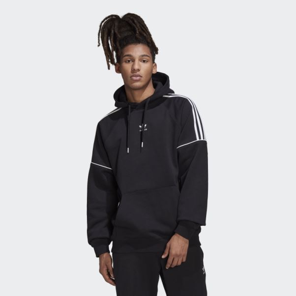 Adidas Rekive Sweat à Capuche Noir Chaud