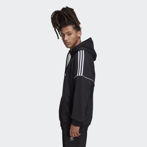 Adidas Rekive Sweat à Capuche Noir Chaud