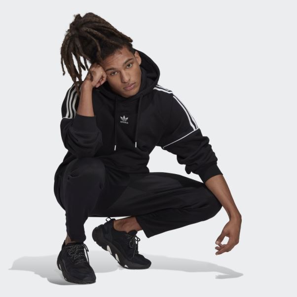 Adidas Rekive Sweat à Capuche Noir Chaud