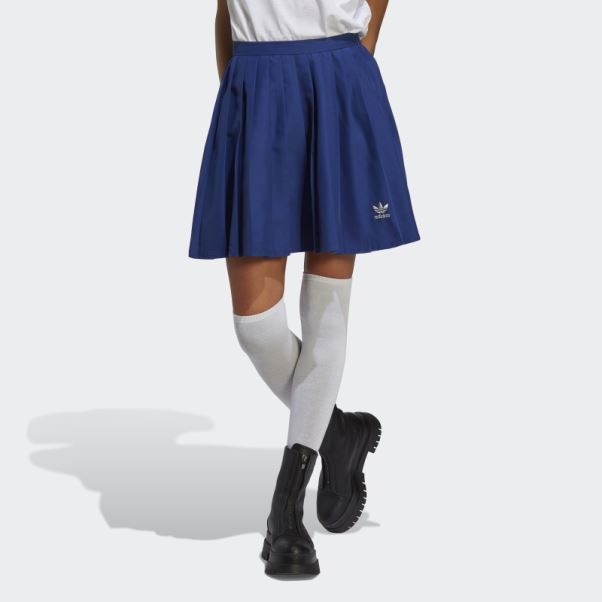 Jupe Plissée Bleu Victoire Adidas