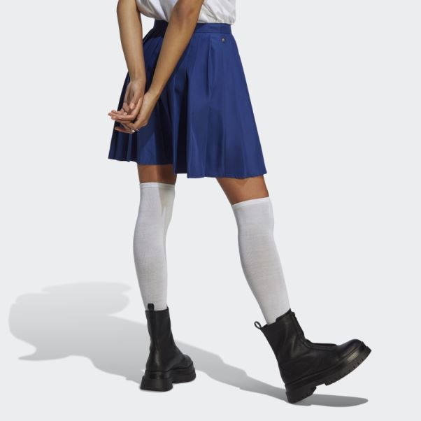 Jupe Plissée Bleu Victoire Adidas