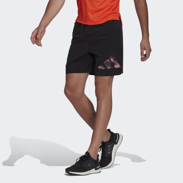 Short D'entrainement Graphique Train Icones Noir Adidas