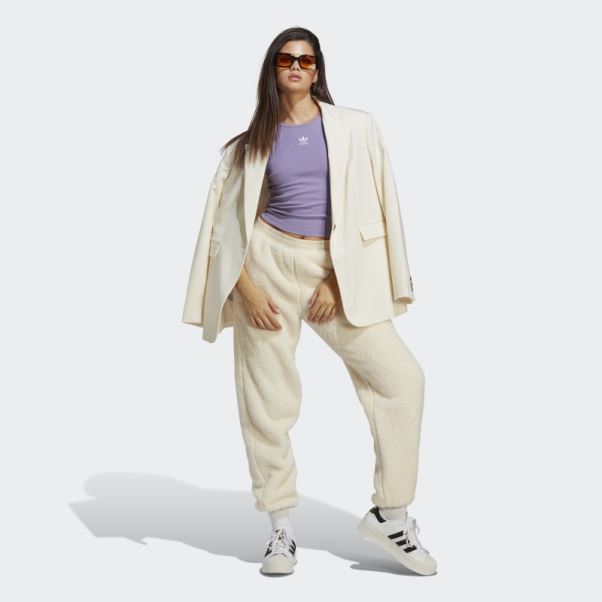 Débardeur Côtelé Adicolor Essentials Adidas Lilas