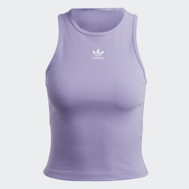 Débardeur Côtelé Adicolor Essentials Adidas Lilas