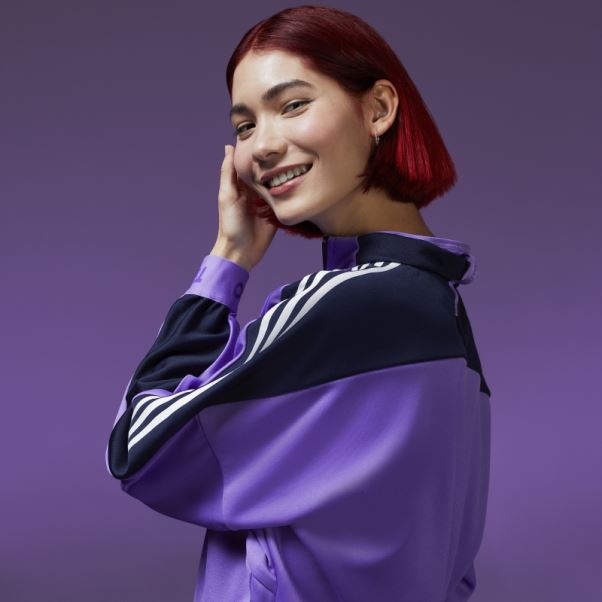 Veste De Survêtement Avancée Tiro Violet Adidas