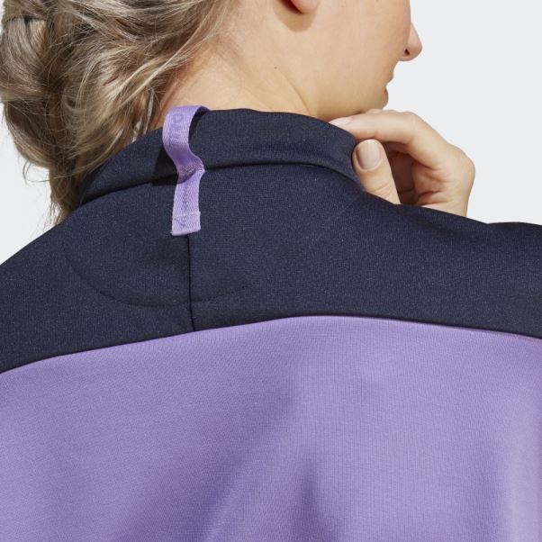 Veste De Survêtement Avancée Tiro Violet Adidas
