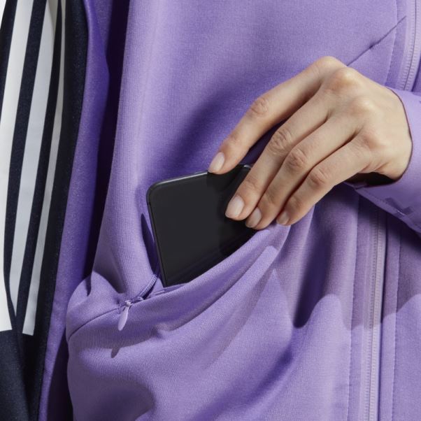 Veste De Survêtement Avancée Tiro Violet Adidas