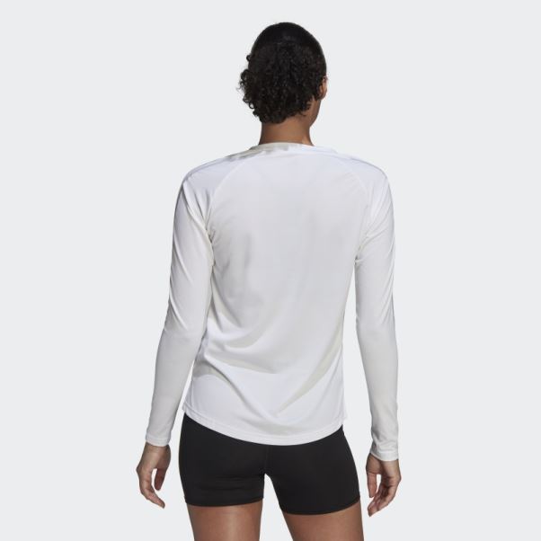 Maillot Manches Longues Adidas Hilo Blanc