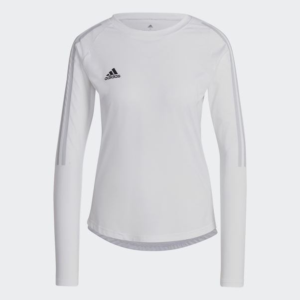 Maillot Manches Longues Adidas Hilo Blanc