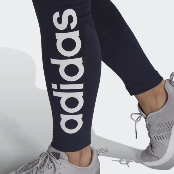 Legging Taille Haute à Logo Essentials (taille Plus) Adidas Ink
