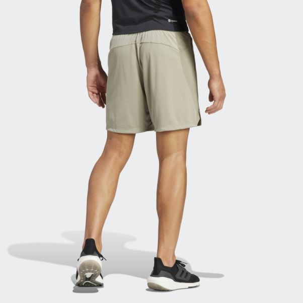 Short D'entraînement En Pu Imprimé Caillou Argenté Adidas