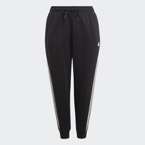 Adidas Pantalon Regular Noir à 3 Bandes Future Icons (grande Taille)