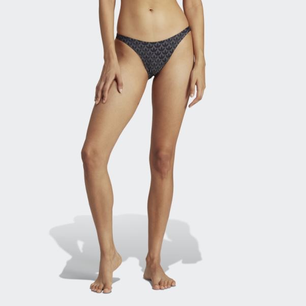 Bas De Bikini Adidas Originals Monogram Noir